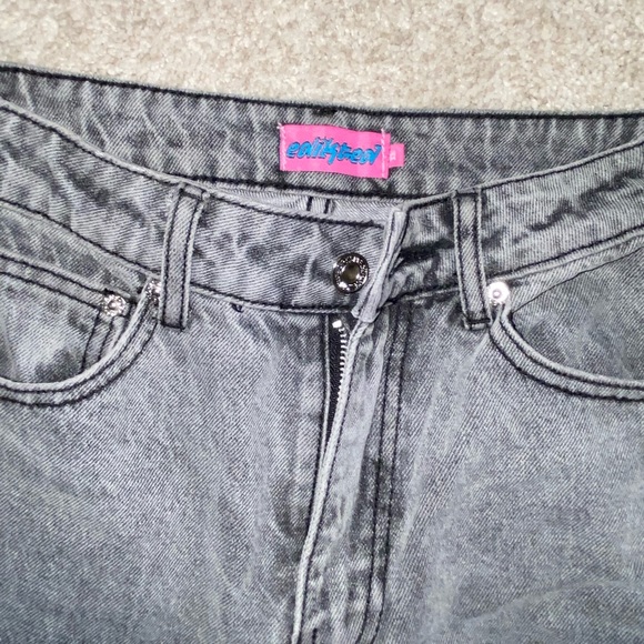 Edikted ripped mom jeans NWOT - Picture 2 of 4